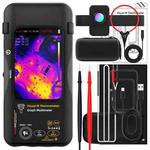 Standard+Macro Lens+Flexible Coil BSIDE SH9 Infrared Thermal Imaging Multimeter Touchscreen High-Definition Thermal Imaging Thermometer Electrical Floor Heating Inspection