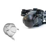 For DJI Mavic 4 Pro CYNOVA Gimbal Lens Protective Cover Protector Lens Hood Cap(Transparent Black)