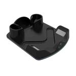 For Meta Quest 3S / 3 / 2 iplay HBV-641 Handle Storage Rack VR Headset Charging Stand With LED Light(Black)