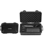 For Insta360 X5 Camera Flymile Portable Protective Hard Case Waterproof Shockproof Travel Carrying Storage Box(Black)
