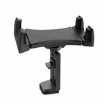 Multifunctional Travel Mobile Phone Tablet Desktop Stand Rotating Fixed Clip(Black)