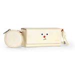 For DJI Pocket 3 Cwatcun D195 Medium Pocket Tripod Camera Bag Camera Accessories Shoulder Bag(White)