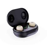 Wireless Invisible Hearing Aid With Digital Display Charging Case & Touch Control Skin Color+Black Case
