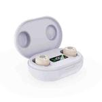 Wireless Invisible Hearing Aid With Digital Display Charging Case & Touch Control Skin Color +White Case