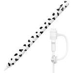 For Apple Pencil 1 AhaStyle PT93CW Silicone Protective Case(Black)