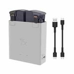For DJI Avata 2 YX Dual-Channel Battery Charging Hub Smart Maintenance Station(Gray)