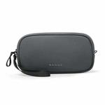 BANGE 3066 Small Data Cable Storage Bag Charger Electronic Accessories Handbag(Grey)