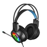 iMICE HD-490 Colorful Light 3.5mm Glowing Headphones Computer Esports Wired Gaming Headset With Microphone