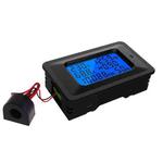 Multifunctional Electric Meter AC Digital Voltage Frequency Monitor, Specification: AC 100A 22000W With Transformer