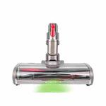For Dyson V7/V8/V10/V11/G5 Carbon Fiber Brush Head With Green Light Floorhead Attachment