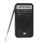 Portable Pointer AM/FM Full Channel Radio(Black)