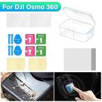 For DJI Osmo 360 CYNOVA 2pcs /Pack Tempered Glass Screen Protector 9H Hardness Anti-Scratch Camera Lens Film