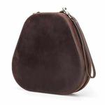 For AirPods Max CONTACTS FAMILY CF1127 Headphone Protective Cover With Wrist Zipper Headphone Bag(Coffee)