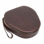 For Sony WH-1000XM6/5/4 CONTACTS FAMILY CF1220 Leather Handheld Headphone Storage Bag(Coffee)