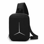 For DJI Neo Combo BKano NE-018 Storage Chest Bag Portable Backpack(Black)