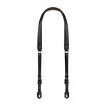 Cwatcun D222 Medium Comfortable DSLR Camera Universal Shoulder Strap Leather Quick Release Strap(Black)