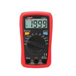UNI-T UT33A+ Palm Size Multimeter With Backlit LCD Display, 600V 10A AC/DC Voltage Tester