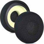 1pair Replacement Earpads for Jabra Evolve 20 20SE 30 30 II 40 65 65t Breathable Ear Cushions(Black)