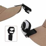 For Insta360 GO Ultra Hat Mount Clip Adjustable Cap Brim Fixing Bracket For First-Person Perspective Filming(Black)