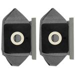 2pcs Vacuum Cleaner Dust Collection Bag Accessory Cloth Bag(Grey)