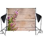 1.25m x 0.8m Wood Grain 3D Simulation Flower Branch Photography Background Cloth(MB17)