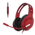 Edifier HECATE G1 Standard Edition Wired Gaming Headset with Anti-noise Microphone, Cable Length: 1.3m(Red)