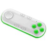 Smart Wireless Bluetooth Gamepad Controller 3D VR Virtual Reality Glasses Joystick Remotes Compatible with Android / IOS(White)
