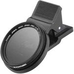 ZOMEI Camera Filter 37MM CPL Polarizer Mobile Phone External Lens(Black)