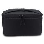 Water-resistant DSLR Padded insert Case Waterproof Zipper Removable Partition Camera Bags(Black)