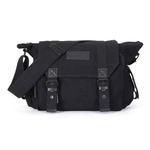 CADeN F1 Canvas Outdoor Leisure One Shoulder Digital Camera Bag(Black)