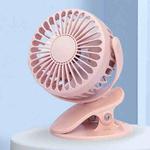 Desktop Portable USB Mini Clip Fan (Pink)