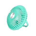 Desktop Electric Fan USB Charging Portable Fan(Green)