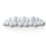 Cloud Wrist Rest Memory Foam Keyboard Pad Office Desktop Wrist Brace (White)