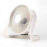 Desktop Mini USB Electric Fan (White)