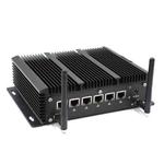 HYSTOU P09-6L Windows / Linux System Mini PC, Intel Celeron 3865U 2 Core 2 Threads up to 1.80GHz, Support mSATA, 4GB RAM DDR3 + 64GB SSD