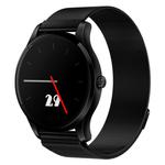 K88 1.22 inch Screen Display Bluetooth Smart Watch, IP54 Waterproof, Support Pedometer / Heart Rate Monitor / Real-time Weather / WeChat Reminder, Compatible with Android and iOS Phones(Black)