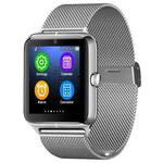 Z50 Smart Watch Phone, 1.54 inch IPS Touch Screen, Support SIM Card & TF Card, Bluetooth, GSM, 0.3MP Camera, Pedometer, Sedentary Alarm, Sleep Monitor, GPS, Remote Camera, Anti-lost Function(Silver)