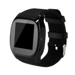 T8 Smart Watch Phone, 1.54 inch IPS Screen 6261D/260MHz, 0.3MP Camera, Support GSM & Dial & Pedometer & Anti-lost & Sleep Monitor & Remote Camera & FM Radio(Black)