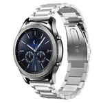 Stainless Steel Wrist Watch Band for Samsung Gear S3 22mm(Silver)