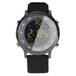 EX18 Smart Sports Watch FSTN Full View Screen Luminous Dial High Tensile TPU Strap, Support Steps Counting / Burned Calory / Calendar Date / Bluetooth 4.0 / Incoming Call Reminder / Low Battery Reminder(Black)