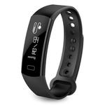 C07 0.91 inch OLED Screen Display Bluetooth Smart Bracelet, IP67 Waterproof, Support Pedometer / Blood Pressure Monitor / Heart Rate Monitor / Sleep Monitor, Compatible with Android and iOS Phones(Black)