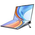 N-ONE Nbook Pro Laptop, 32GB+1TB, Dual 16 inch Display Windows 11 Pro Intel Core i7-1260P 12-Core, UK Plug