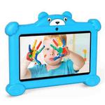 Pritom K7 Pro Panda Kids Tablet PC, 7.0 inch, 2GB+32GB, Android 11 Allwinner A100 Quad Core CPU, Support 2.4G WiFi & WiFi 6, Global Version with Google Play, US Plug (Blue)