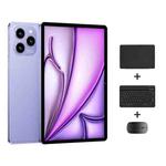 Pad 8 Pro 10.1 inch 4G LTE Tablet PC Combo Set, 4GB+32GB, Android 10 MT6755 Octa Core, with Keyboard / Mouse / Leather Case, US Plug (Purple)
