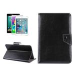 9 inch Tablets Leather Case Crazy Horse Texture Protective Case Shell with Holder for ONDA V891w, Ramos i9s Pro & Win8, Colorfly i898W & i898A(Black)