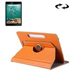 9 inch Tablets Leather Case Crazy Horse Texture 360 Degrees Rotation Protective Case Shell with Holder for ONDA V891w, Ramos i9s Pro & Win8, Colorfly i898W & i898A(Orange)