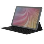 2 in 1 Horizontal Flip Foldable Leather Tablet Case with Magnetic Suction Keyboard for CHUWI Hi9 Plus LTE (Black)
