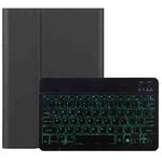 DY-E10 2 in 1 Removable Bluetooth Keyboard + Protective Leather Tablet Case with Backlight & Holder for Lenovo Tab E10(Black)
