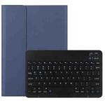 DY-E10 2 in 1 Removable Bluetooth Keyboard + Protective Leather Tablet Case with Holder for Lenovo Tab E10(Blue)