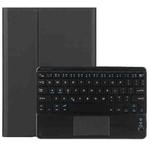 M10-C 2 in 1 Removable Bluetooth Keyboard + Leather Tablet Case with Touchpad & Holder for Lenovo Tab M10 TB-X505X (Black)